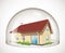 Glass dome - House protection