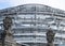 Glass dome of the Reichstag building german government in Berlin the capital city of Germany, Europe