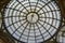 Glass dome of the shopping centres the Galleria Vittorio Emanuele II. Milan, Italy