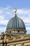 The glass dome top of the Albertinum, Dresden, Germany