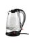 Glass electric kettle.