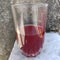 A glass filled with healthy kokum syrup