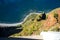 The Glass Floored Viewpoint at Cabo Girao near Camara de Lobos on the Island of Madeira