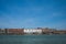 Glass furnaces of island of Murano by water, Venice, Italy