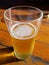 Glass of iced beer. Typical drink present in a happy hour in Brazil