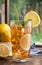 Glass of Iced Tea With Lemon