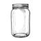 glass jam jar ai generated