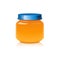 Glass Jar Mock Up For Honey, Jam, Jelly or Baby Food Puree