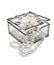 Glass jewelry box