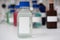 glass laboratory bottle