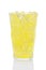 Glass of Lemon Lime Soda and Ice