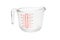 Glass measuring bowl