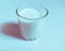 Glass of milk fresh full with calcium and vitamins protein and lactose pure white dairy-milk drink stock photo