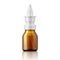 Glass nasal spray bottle