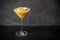 Glass of porn star martini