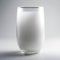 glass of pure milk - ai image