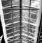 Glass roof shopping center with blue sky in summer