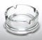 Glass round ashtray