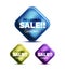 Glass sale icons