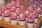 Glass shots pastry wedding catering food