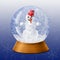 Glass snow ball