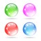 Glass sparkling ball