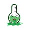 glass tube laboratory equipment cute character, expression face, emoticon nausea want vomit