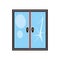 Glass window broken icon