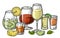 Glasses alcoholic drinks colorful sticker