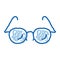 Glasses For Good Vision doodle icon hand drawn illustration