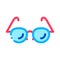 Glasses For Good Vision Icon Thin Line Vector