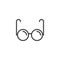 Glasses line icon