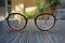 glasses with oval frames on the table