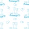 Glasses. Seamless pattern Wedding glasses