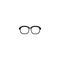 Glasses simple icon and simple flat symbol for web site, mobile, logo, app, UI