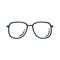 Glasses symbol
