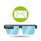 Glasses technology email application media