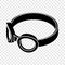 Glasses welding mask icon, simple black isometric style
