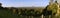 Glasshouse mountains panorama