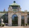 Glasshouse in the park of Schonbrunn, Vienna