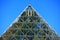 Glasshouse pyramid top