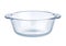 Glassware. Empty salad bowl