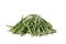 Glasswort Stalks, Bunch of Samphire Isolated on White Background â€“ Italian Green Salicornia Harvest