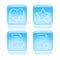 Glassy favorites icons