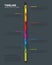 Glassy Infographic Timeline Template