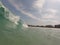 Glassy wave tube in Rio