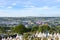 Glastonbury Festival, UK. 27/06/2015. Looking across Glastonbury Festival on a sunny afternoon, With the teepee field in the foreg