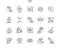 Glaucoma Well-crafted Pixel Perfect Vector Thin Line Icons 30 2x Grid for Web Graphics and Apps