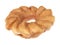 Glazed Cruller Ring Doughnut