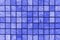 Glazed tiles Blue mosaic pattern